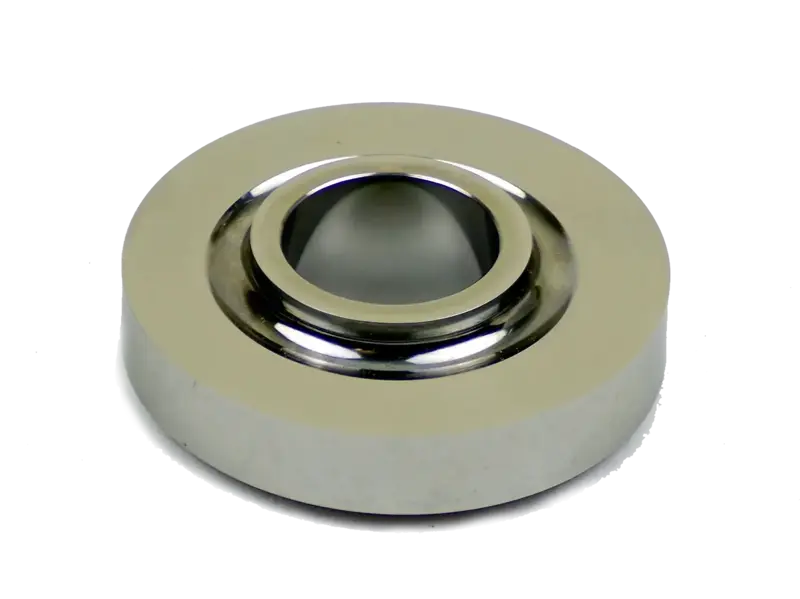 Mirror-ground surface