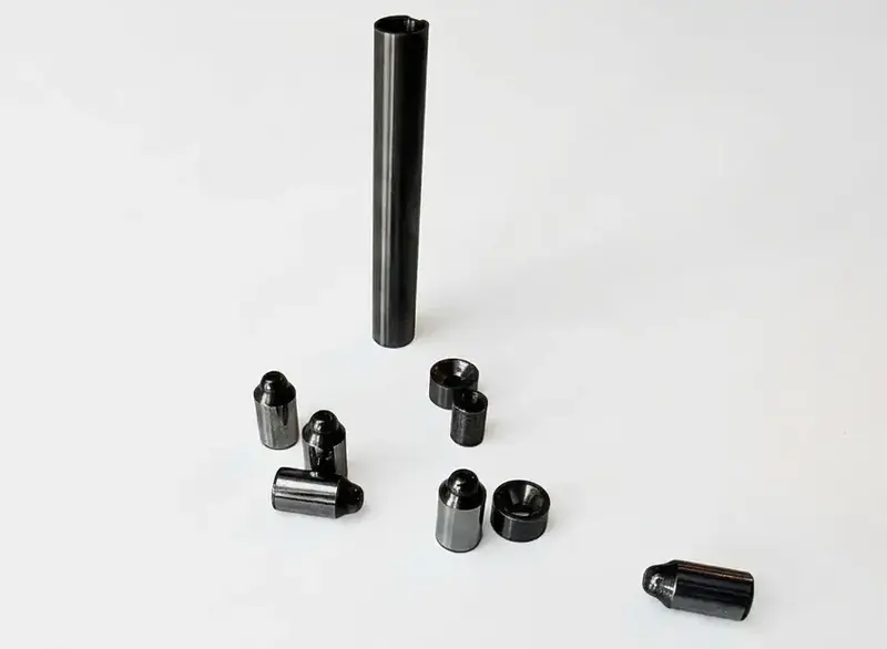 WC-Co bushings and nozzle inserts