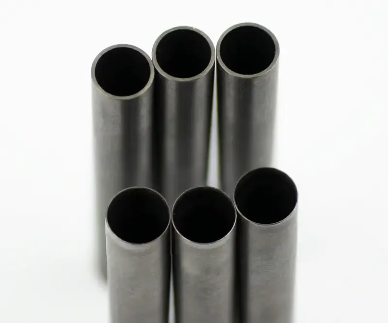 Choke pipes — end-on view