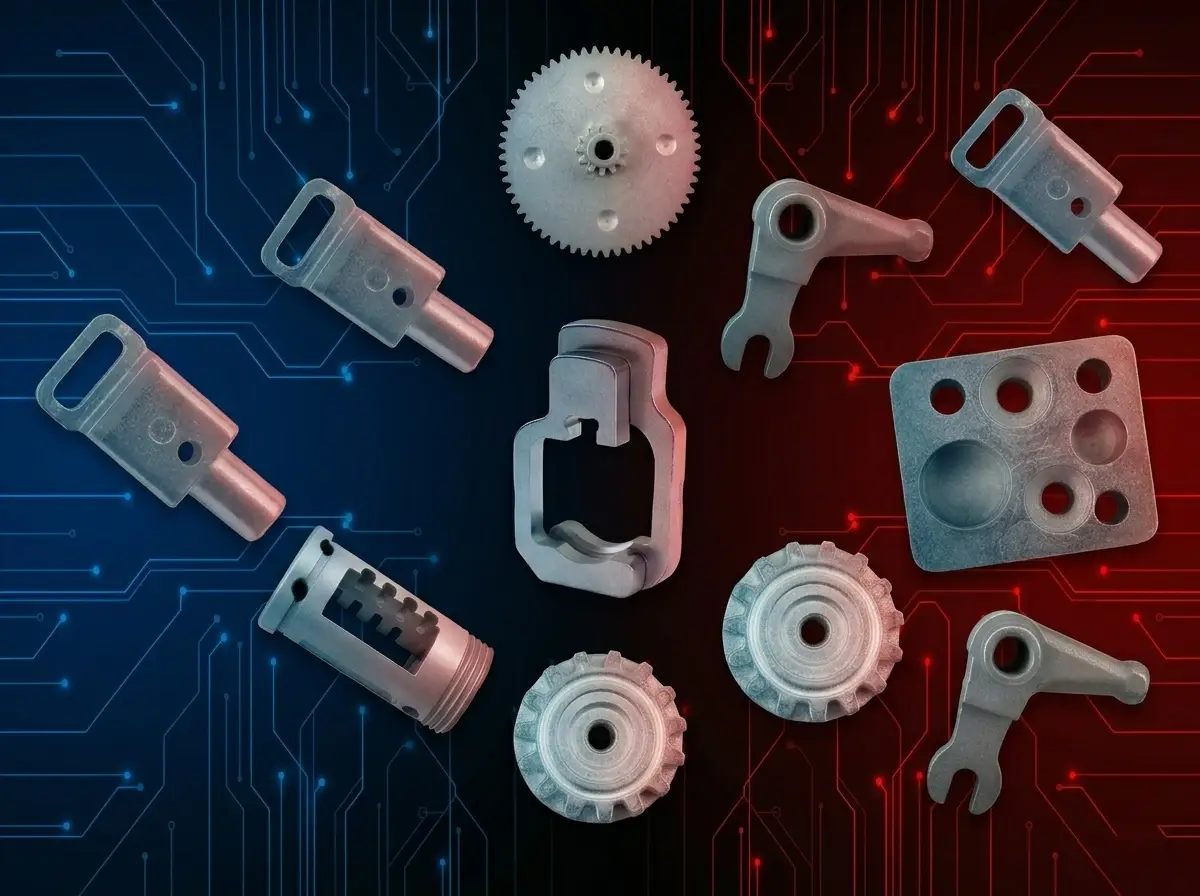 Metal Injection Molding (MIM) and Powder Metallurgy Parts for Locks