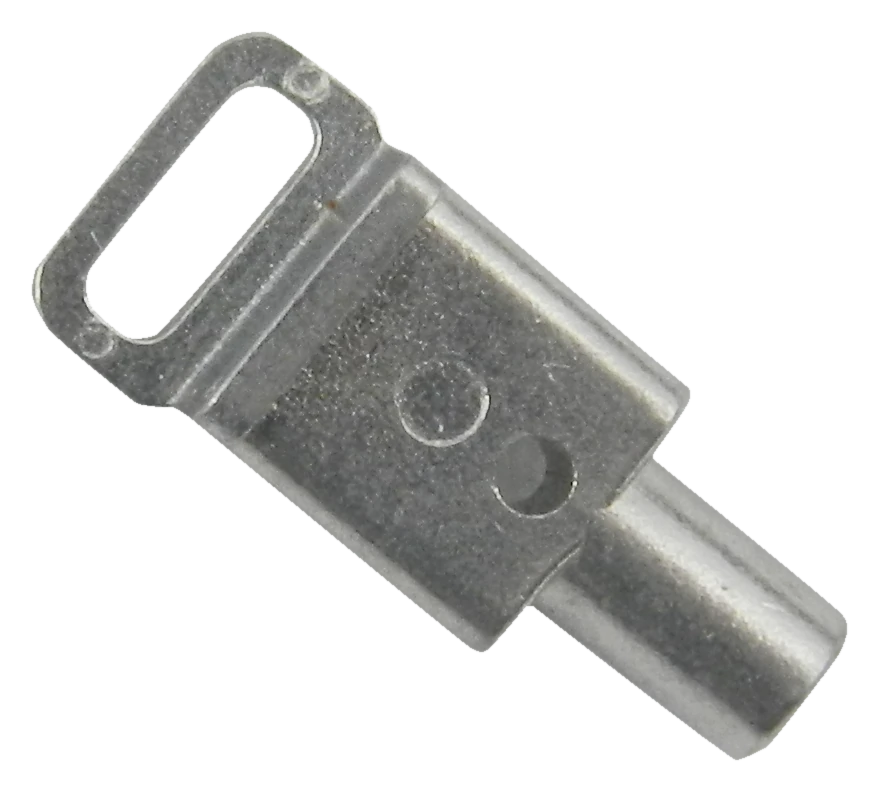 MIM cylinder cam insert with engagement slot and integrated drive pin