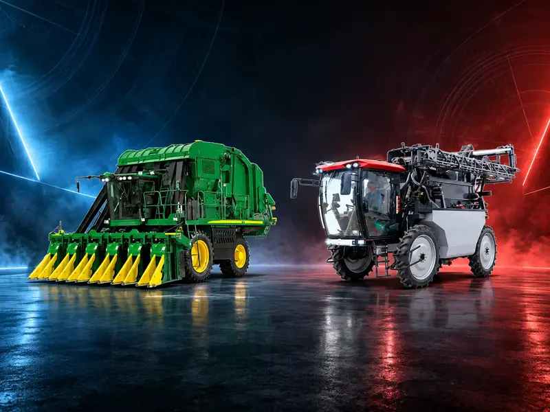 Combines and sprayers