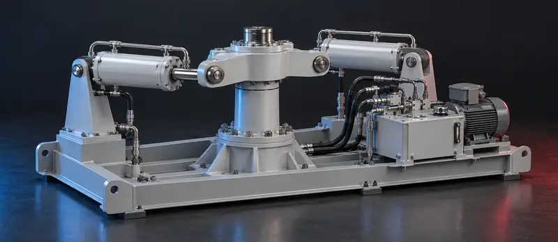 Steering gear and rudder actuators