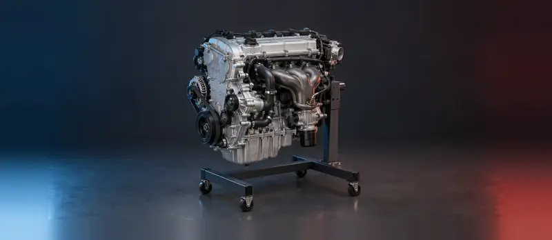 Engine and engine auxiliaries