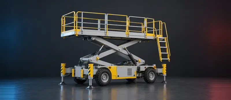 Hangar maintenance platforms