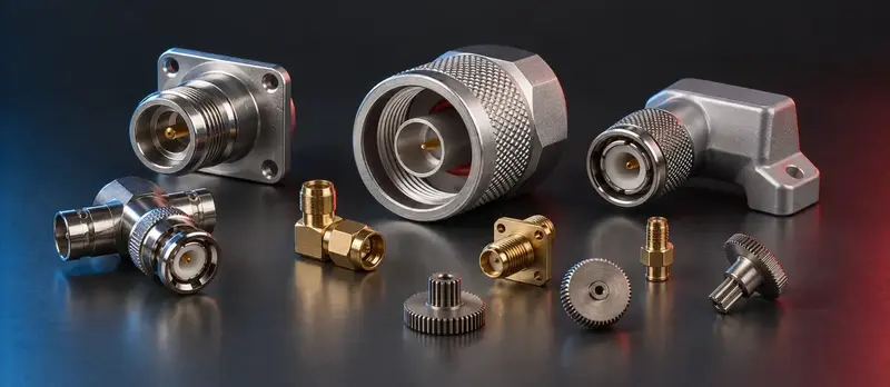 Connectors and miniature parts