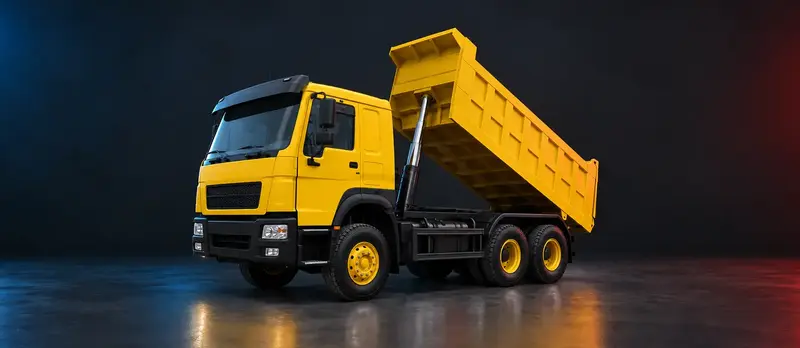 Tipping and gritting trucks